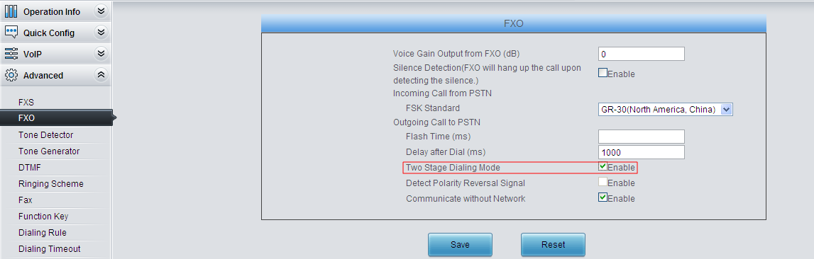 If you’d like to dial out from FXO directly, it is required to set IPTel CalleeID manipulation as follow. Thus, the first digit 0 of the number will be removed before the number is dialed out through FXO.